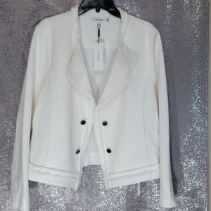 Calvin Klein white xl spring stretch  blazer